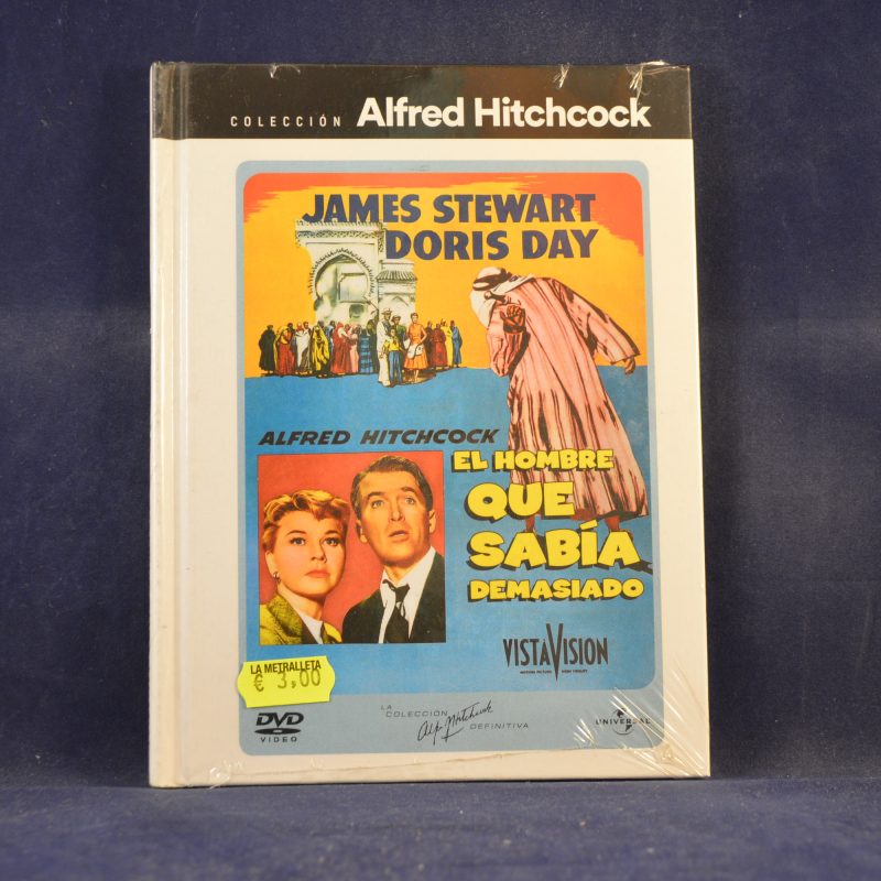 EL HOMBRE QUE SABÍA DEMASIADO - COLECCIÓN ALFRED HITCHCOCK - DVD