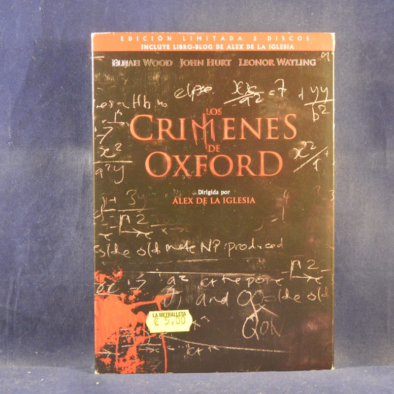 LOS CRÍMENES DE OXFORD - 2 DVD