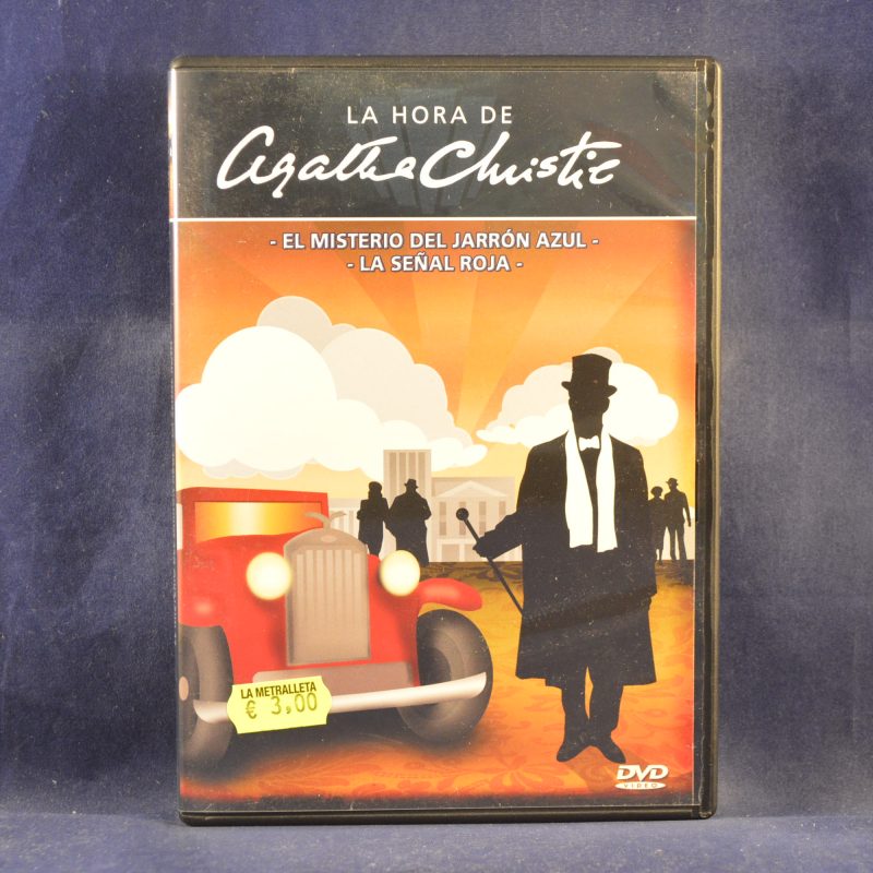AGATHA CHRISTIE - EL MISTERIO DEL JARRÓN AZUL / LA SEÑAL ROJA - DVD