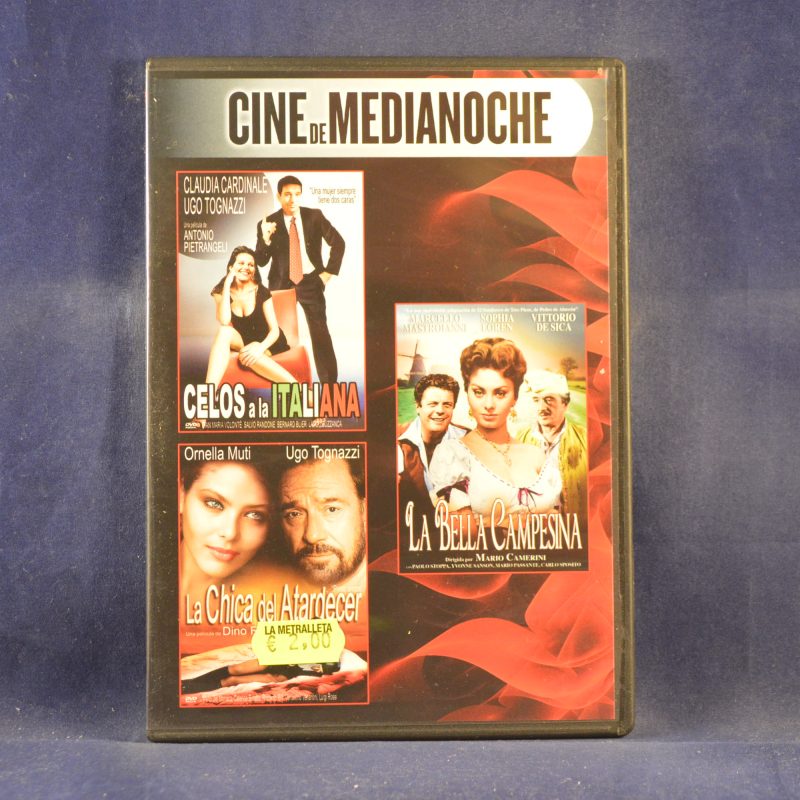 CELOS A LA ITALIANA / LA BELLA CAMPESINA / LA CHICA DEL ATARDECER - DVD CAJA FINA