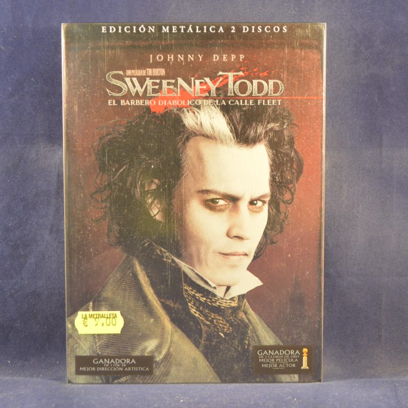 SWEENEY TODD : EL BARBERO DIABÓLICO DE LA CALLE FLEET - 2 DVD CAJA METÁLICA
