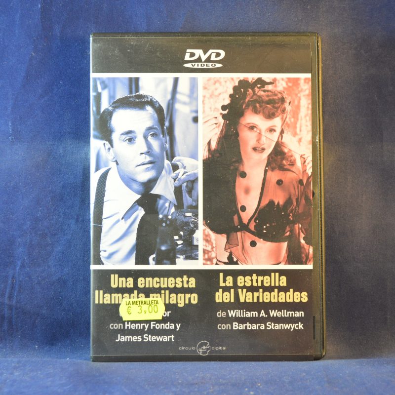 UNA ENCUESTA LLAMADA MILAGRO / LA ESTRELLA DEL VARIEDADES - DVD