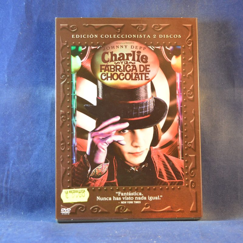 CHARLIE Y LA FÁBRICA DE CHOCOLATE - 2 DVD