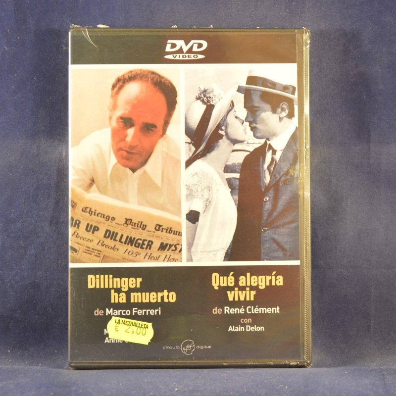 DILLINGER HA MUERTO / QUÉ ALEGRÍA VIVR - DVD