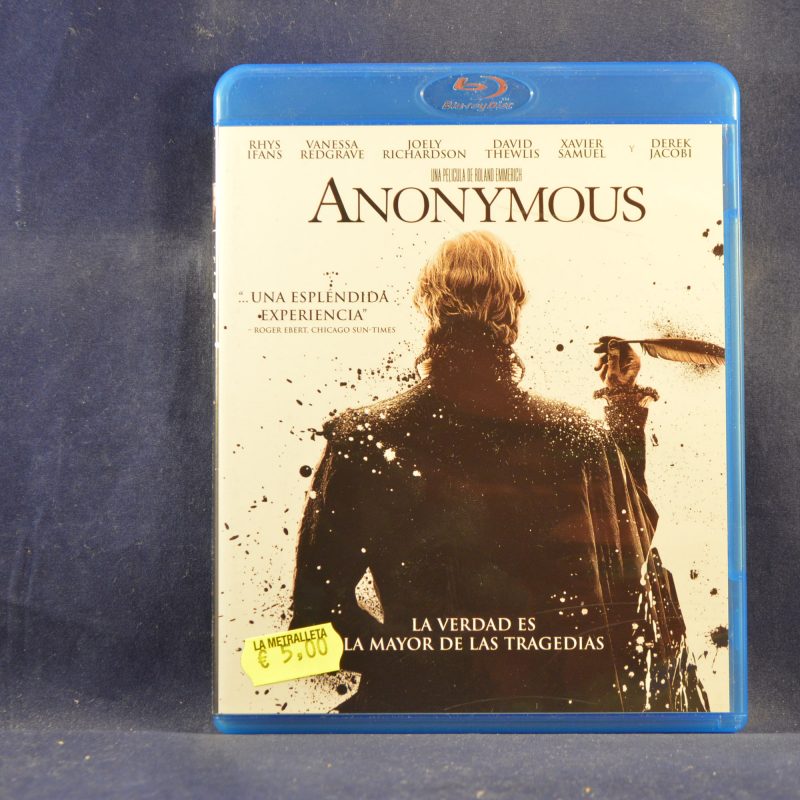 ANONYMOUS - DVD