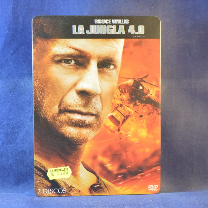 LA JUNGLA 4.0 - 2 DVD CAJA METÁLICA
