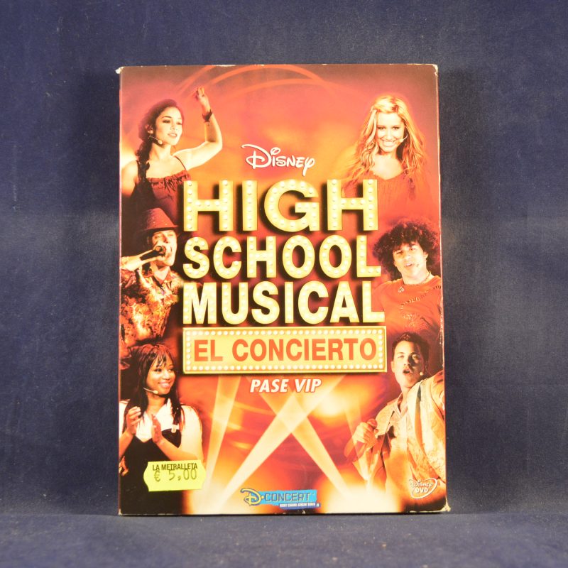 HIGH SCHOOL MUSICAL  EN CONCIERTO - DVD