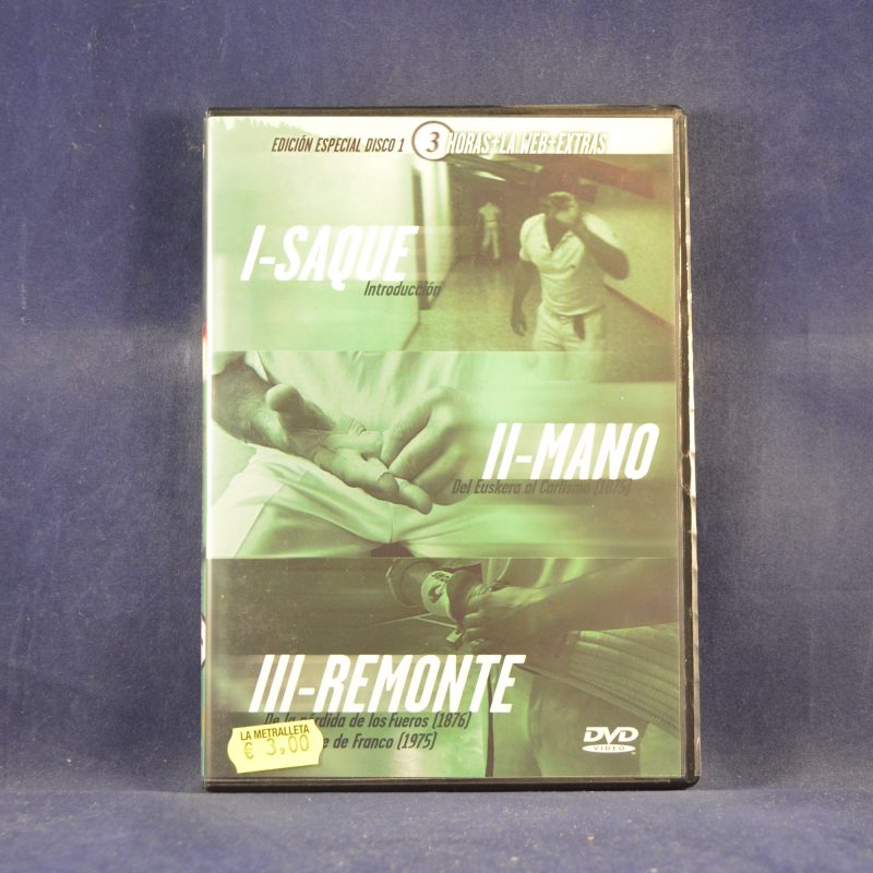 I SAQUE / II MANO / III REMONTE - DVD