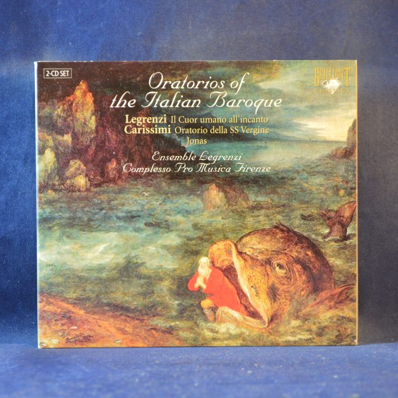 LEGRENZI, CARISSIMI, ENSEMBLE LEGRENZI, COMPLESSO PRO MUSICA FIRENZE - ORATORIOS OF THE ITALIAN BAROQUE - 2 CD