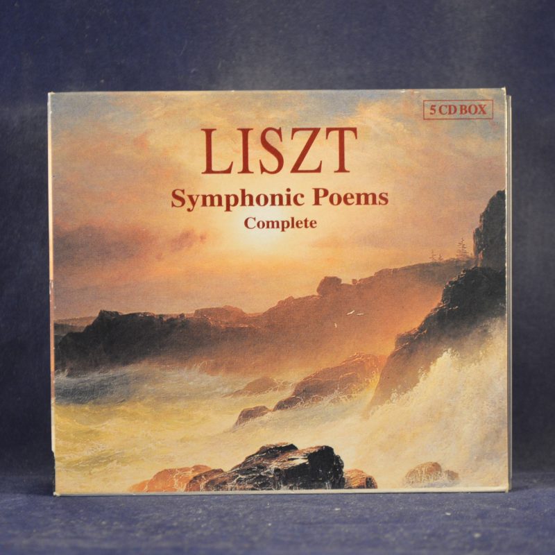 LISZT - SYMPHONIC POEMS (COMPLETE)  - 5 CD