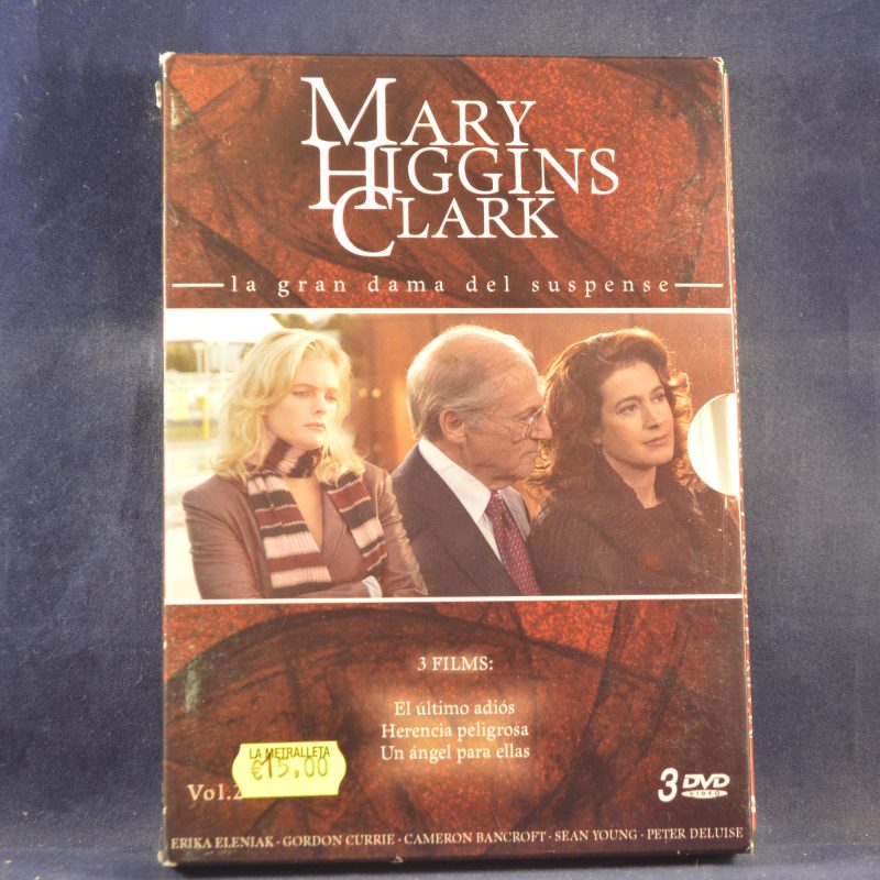 MARY HIGGINGS CLARK : LA GRAN DAMA DEL SUSPENSE VOL.2 - 3 DVD