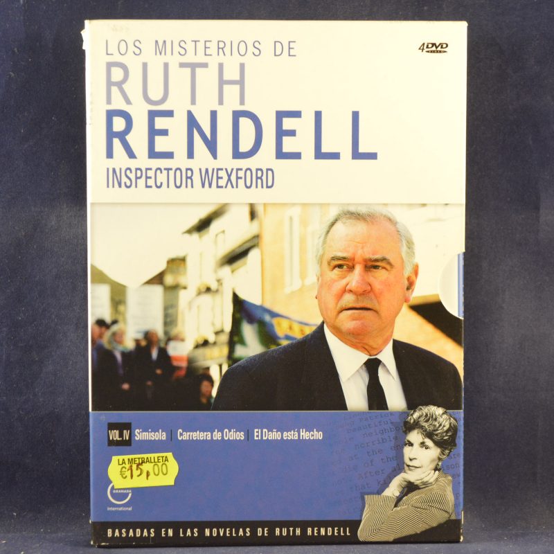 LOS MISTERIOS DE RUTH RENDELL - 4 DVD