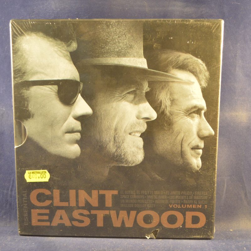 CLINT EASTWOOD VOLUMEN 1 - EL BUENO EL FEO Y EL MALO / MILLION DOLLAR BABY / FIREFOX / SPACE COWBOYS / MYSTIC RIVER / LOS PUENTES DE MADISON / EL JINETE PÁLIDO / UN MUNDO PERFECTO / HARRY EL SUCIO / HARRY EL FUERTE - 10 DVD PACK
