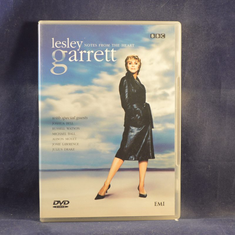 LESLEY GARRETT - NOTES FROM THE HEART - DVD MUSICAL