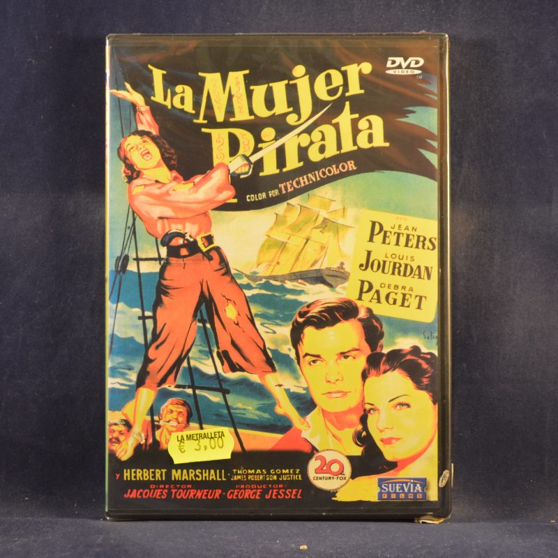 LA MUJER PIRATA - DVD