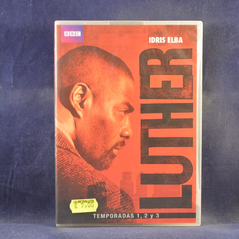 LUTHER - TEMPORADAS 1 , 2 Y 3 - DVD