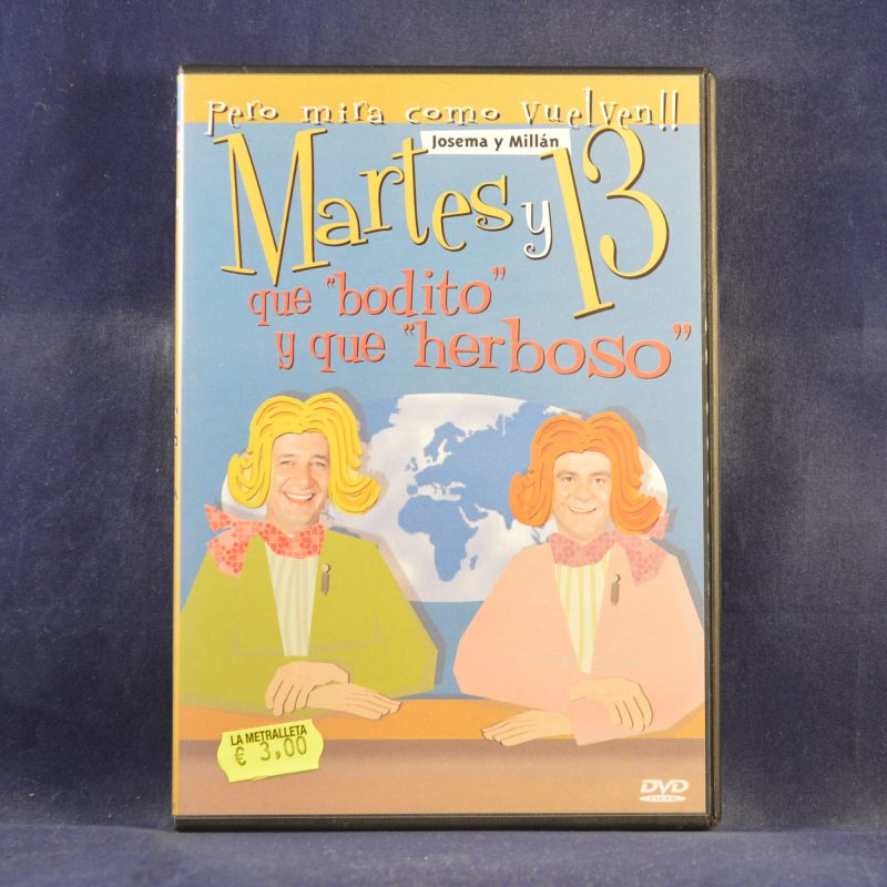 MARTES Y 13 : QUE "BODITO" Y QUE " HERBOSO " - DVD
