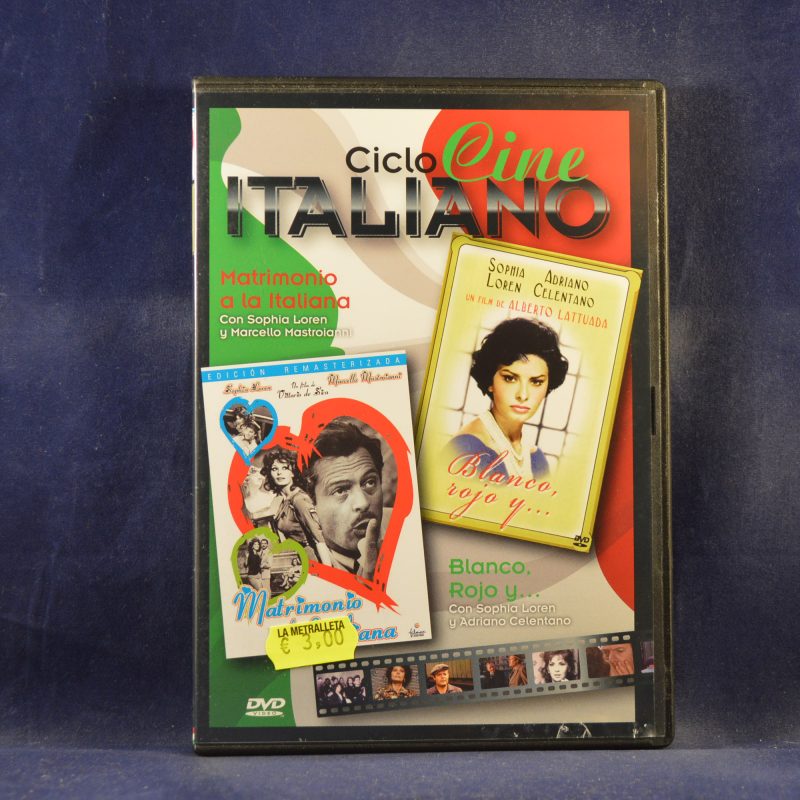 MATRIMONIO A LA ITALIANA / BLANCO, ROJO Y... - DVD