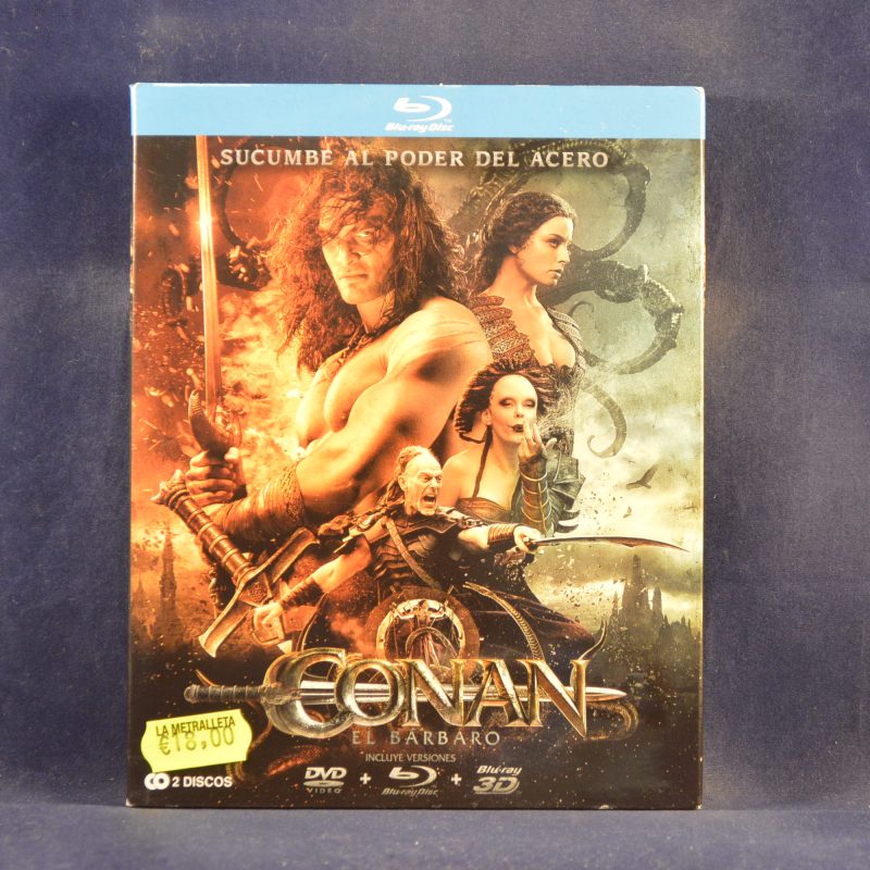 CONAN EL BÁRBARO - BLU-RAY + DVD + BLU-RAY3D