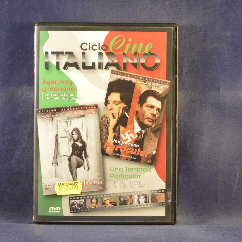 AYER, HOY Y MAÑANA / UNA JORNADA PARTICULAR - DVD