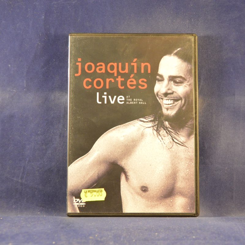 JOAQUÍN CORTÉS : LIVE AT THE ROYAL ALBERT HALL - DVD