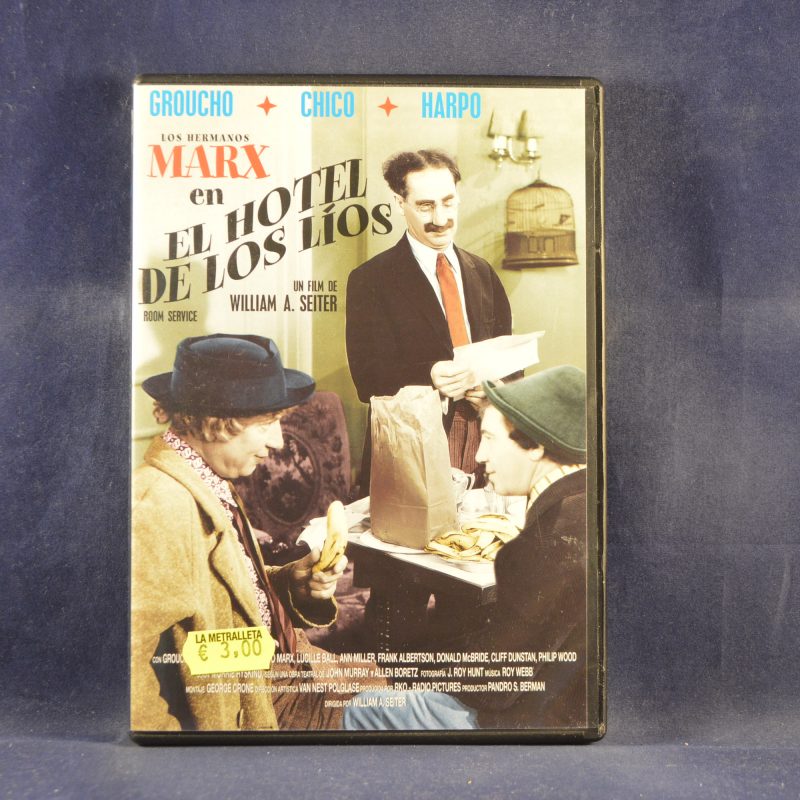 LOS HERMANOS MARX EN EL HOTEL DE LOS LÍOS - DVD