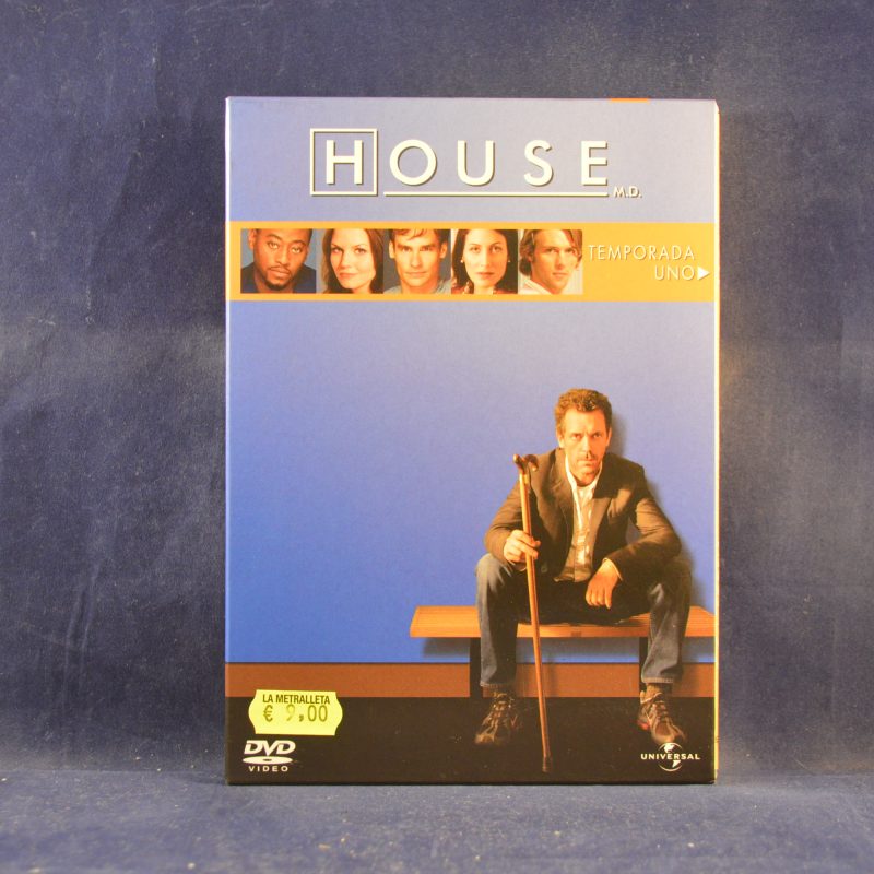 HOUSE - TEMPORADA 1 - 6 DVD