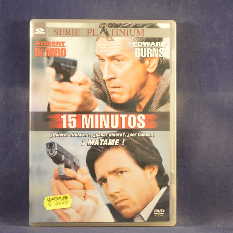 15 MINUTOS - DVD
