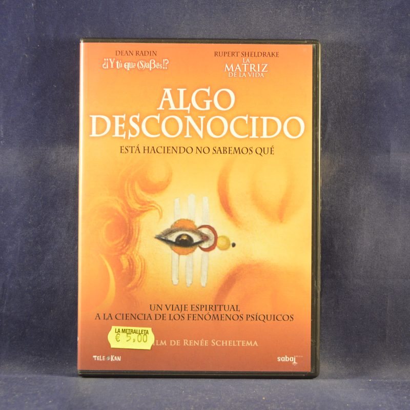 ALGO DESCONOCIDO - DVD