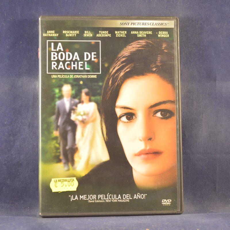 LA BODA DE RACHEL - DVD
