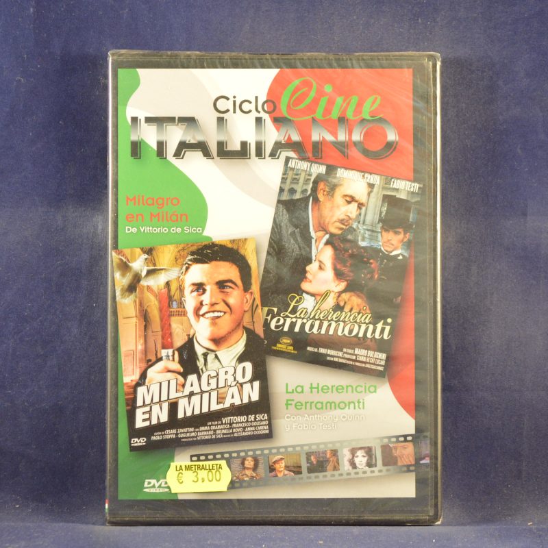 MILAGRO EN MILÁN / LA HERENCIA FERRAMONTI - DVD