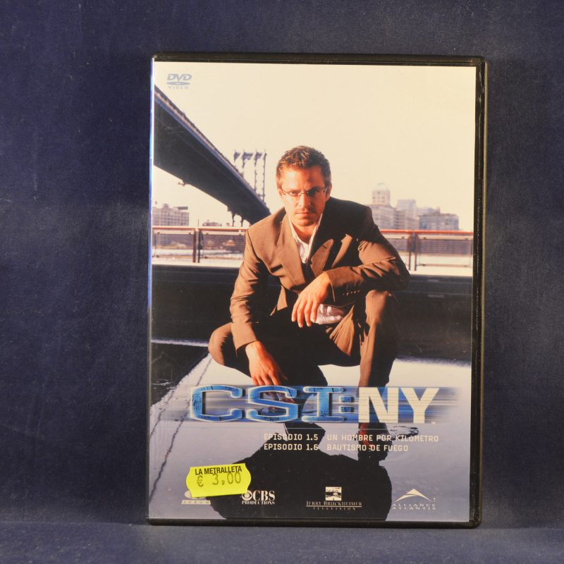 CSI : NY ( EPISODIO 1.5 , 1.6 ) - DVD