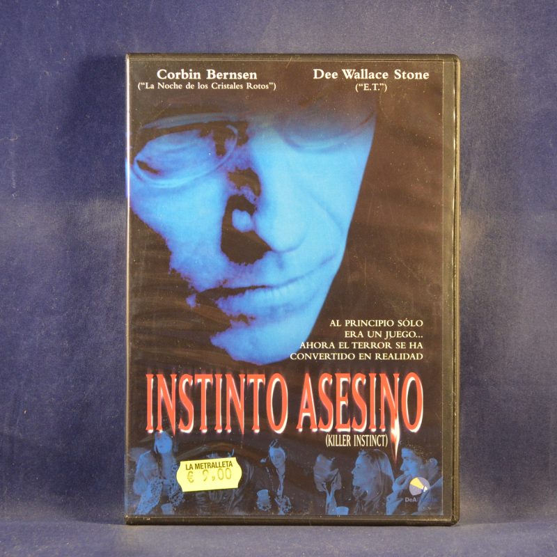 INSTINTO ASESINO - DVD