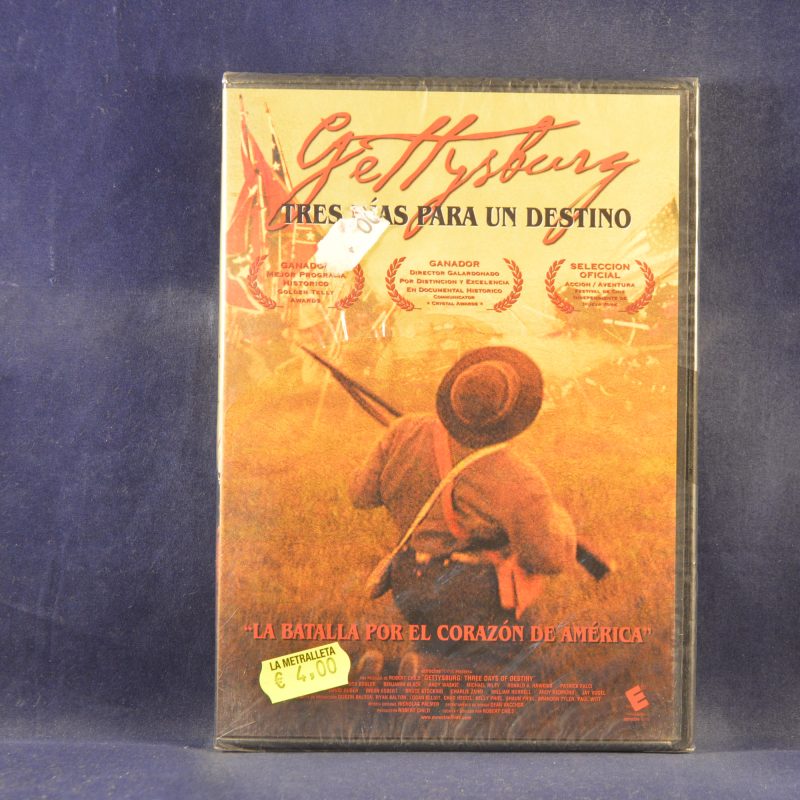 GETTYSBURG, TRES DÍAS PARA UN DESTINO - DVD