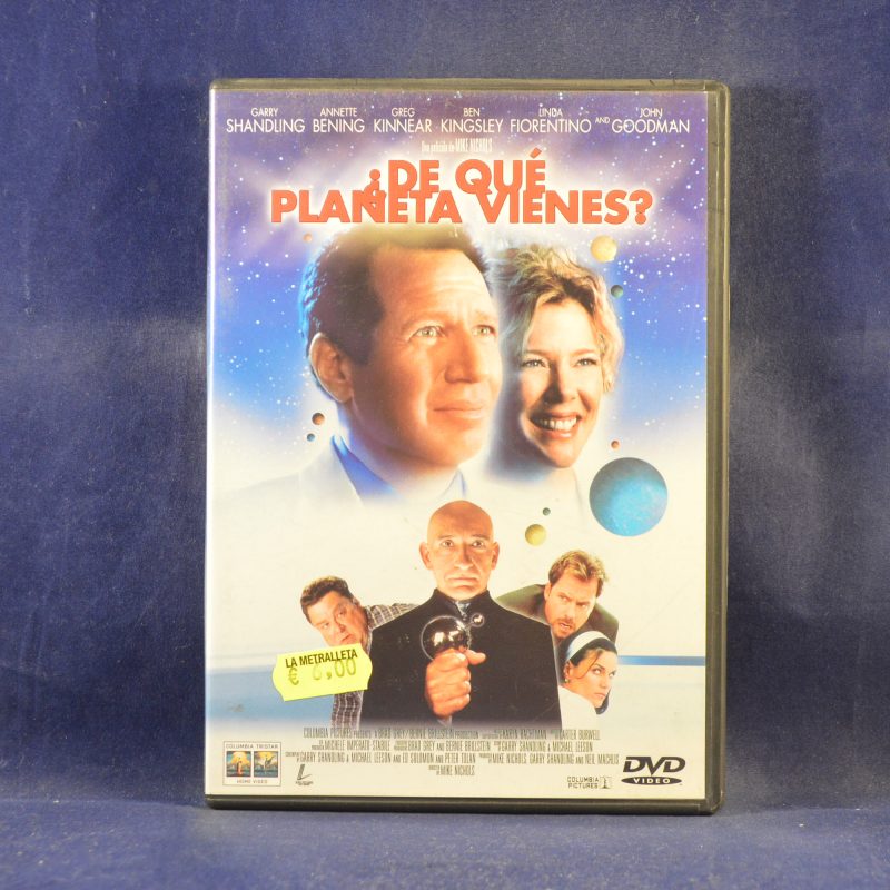 ¿ DE QUÉ PLANETA VINISTE ? - DVD