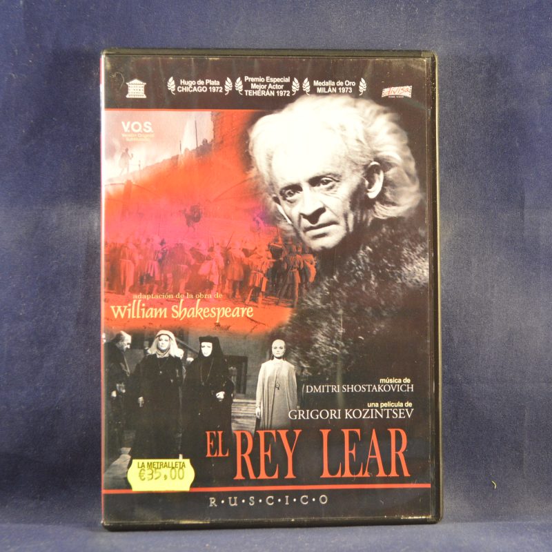 EL REY LEAR - DVD EN RUSO, SUBTÍTULOS EN ESPAÑOL