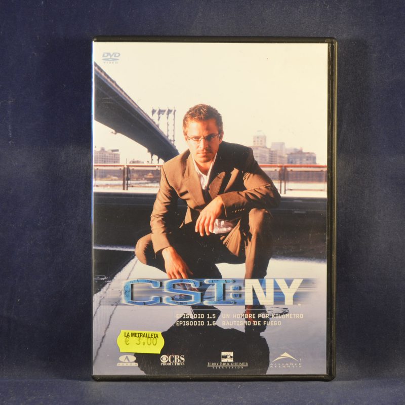 CSI : NY ( EPISODIO 1.5 Y 1.6 ) - DVD