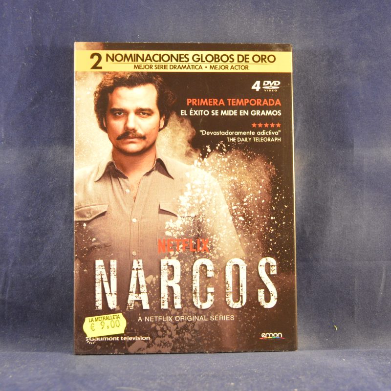 NARCOS - PRIMERA TEMPORADA - 4 DVD