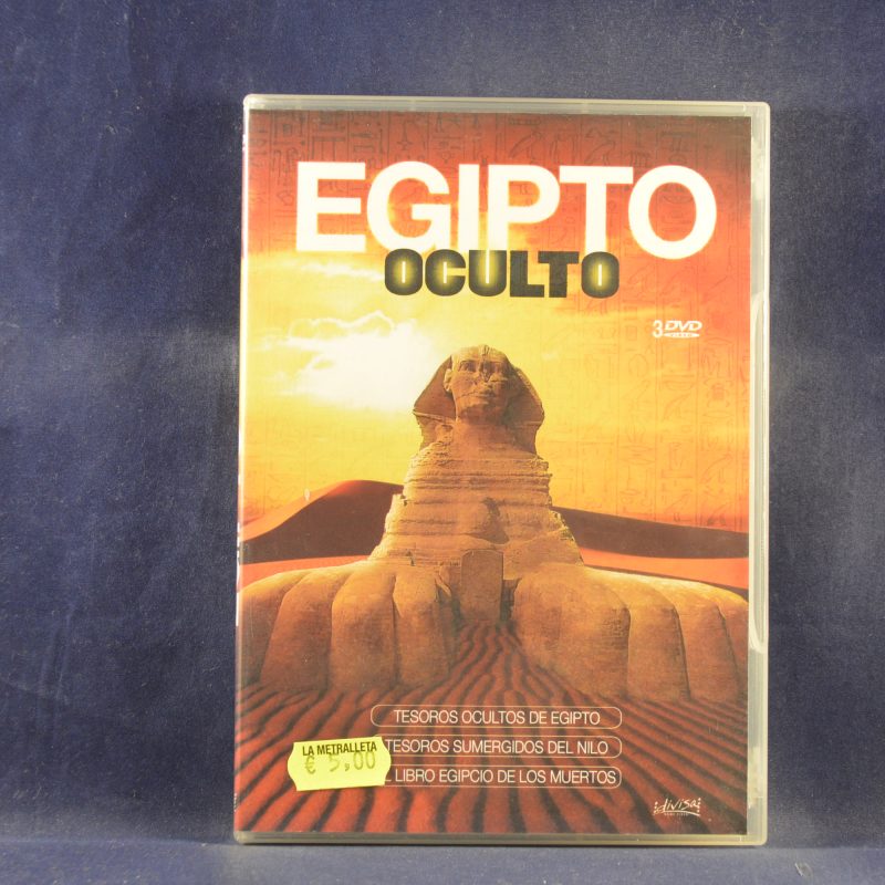 EGIPTO OCULTO - 3 DVD