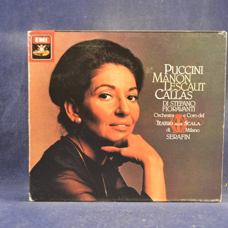 GIACOMO PUCCINI, MARIA CALLAS, GIUSEPPE DI STEFANO, GIULIO FIORAVANTI, TULLIO SERAFIN, CORO DEL TEATRO ALLA SCALA DI MILANO, ORCHESTRA DEL TEATRO ALLA SCALA DI MILANO - MANON LESCAUT - 2 CD