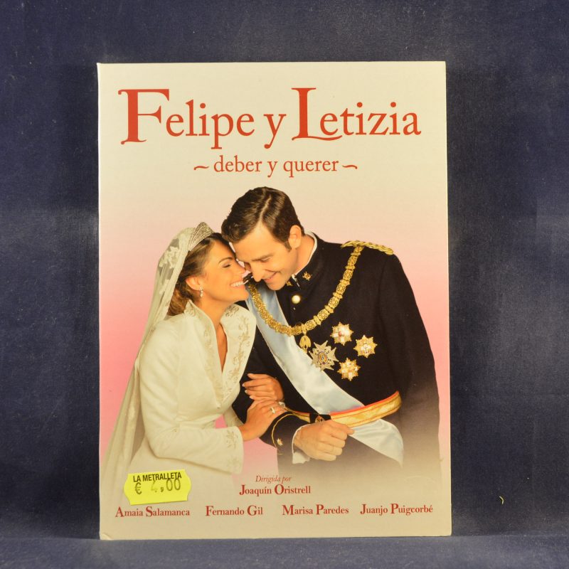 FELIPE Y LETIZIA : DEBER Y QUERER - DVD CAJA FINA