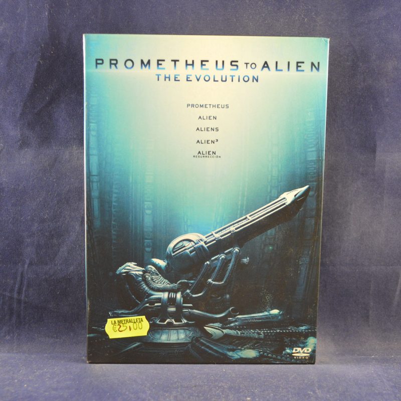 PROMETHEUS TO ALIEN : THE EVOLUTION - 5 DVD