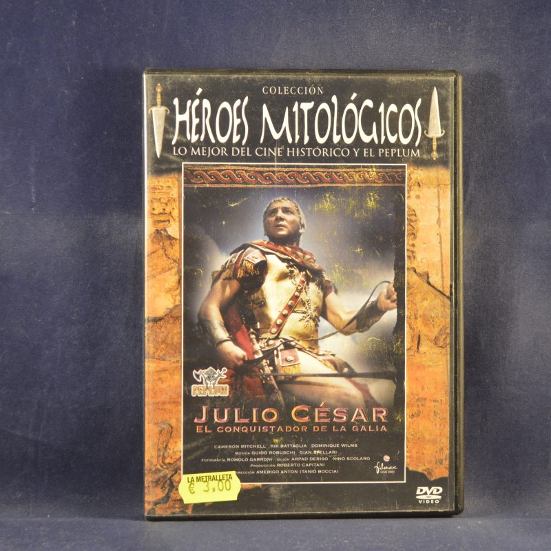 JULIO CÉSAR EL CONQUISTADOR DE GALIA - DVD
