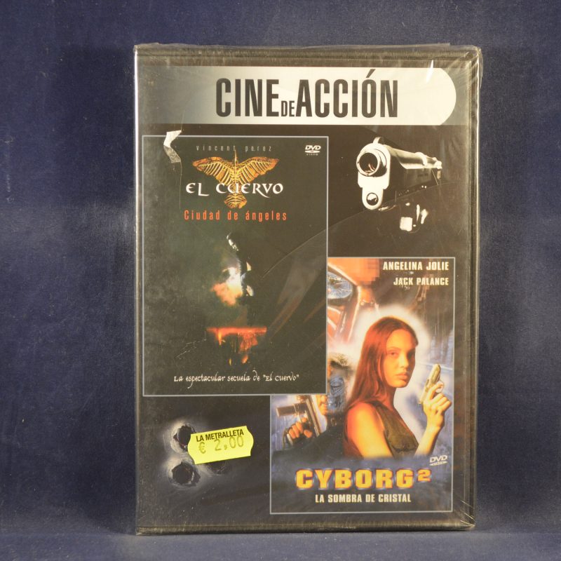 EL CUERVO / CYBORG 2 LA SOMBRA DE CRISTAL - DVD CAJA FINA
