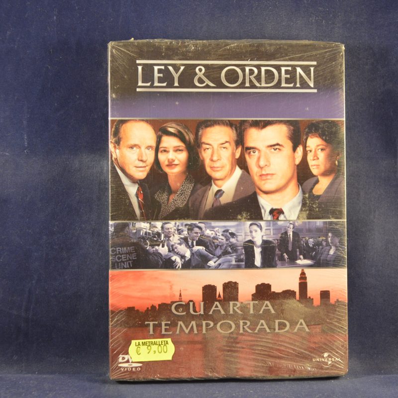 LEY Y ORDEN - CUARTA TEMPORADA - 6 DVD