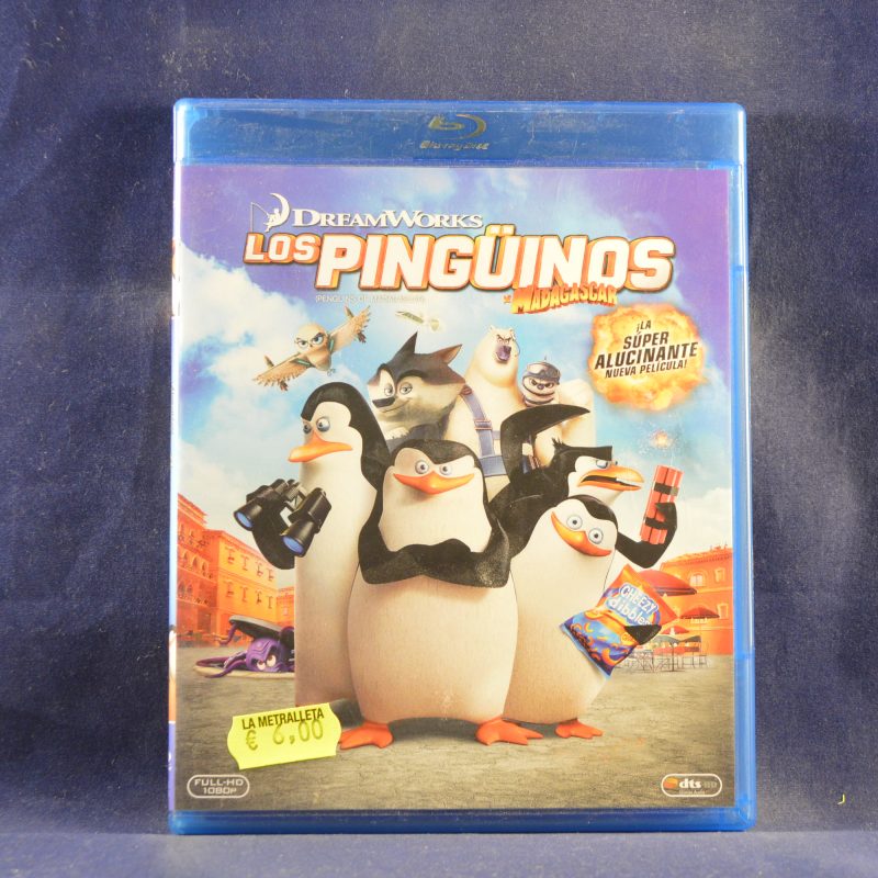 LOS PINGÜINOS  DE MADAGASCAR - BLU-RAY