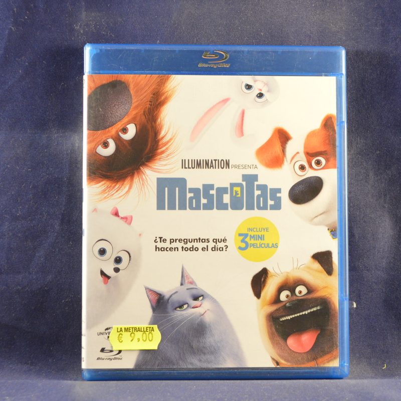 MASCOTAS - BLU-RAY