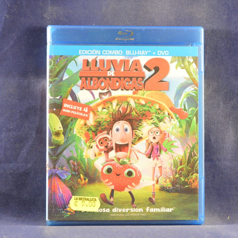 LLUVIA DE ALBÓNDIGAS 2 - BLU-RAY + DVD