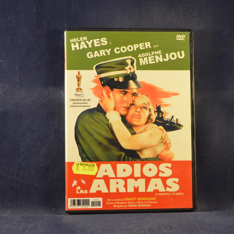 ADIOS A LAS ARMAS - DVD