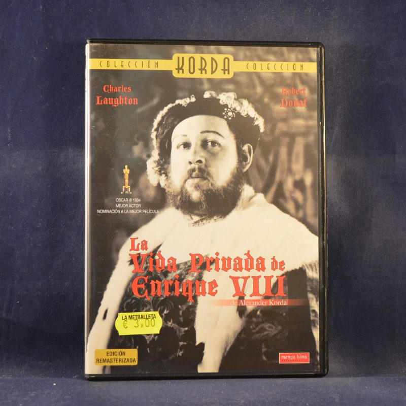 LA VIDA PRIVADA DE ENRIQUE VIII - DVD